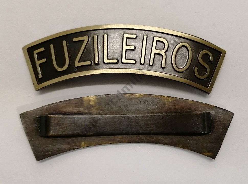 Dístico de Ombro - Fuzileiros com Barra