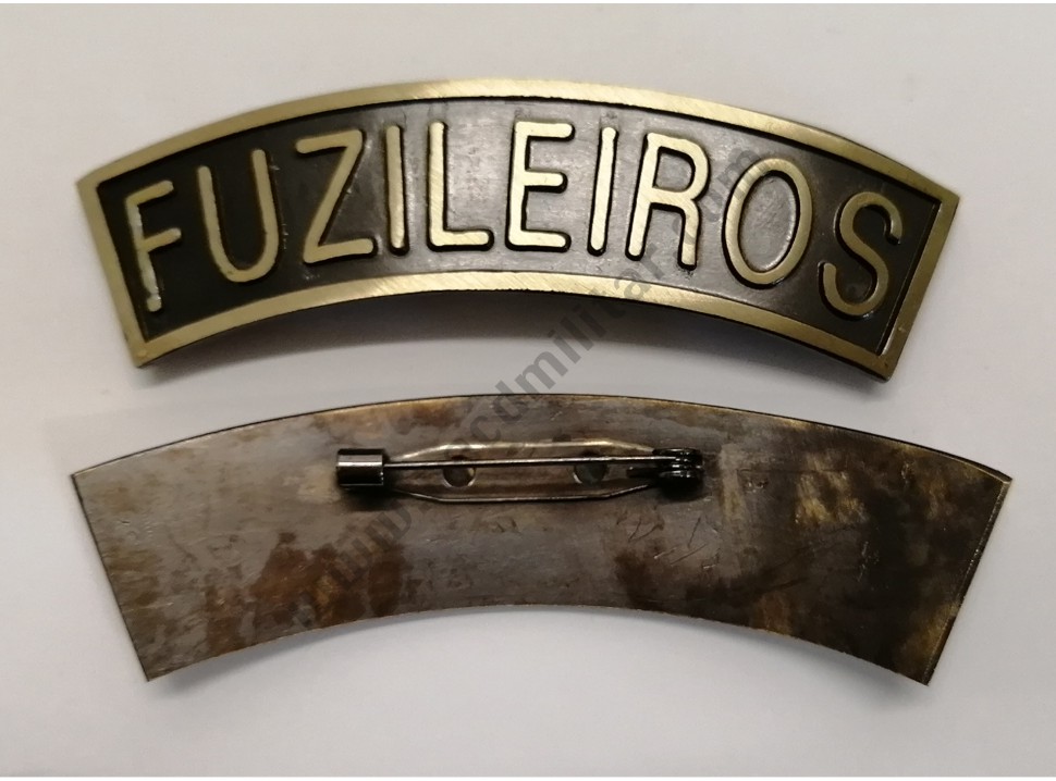 Dístico de Ombro - Fuzileiros com Alfinete