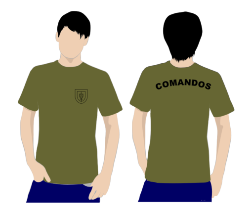 Tshirts  Técnicas - Comandos - Modelo 19