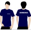 T-Shirt BOMBEIROS AZUL ESCURO