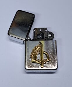 Isqueiro recarregável em aço inóx Operações Especiais boina