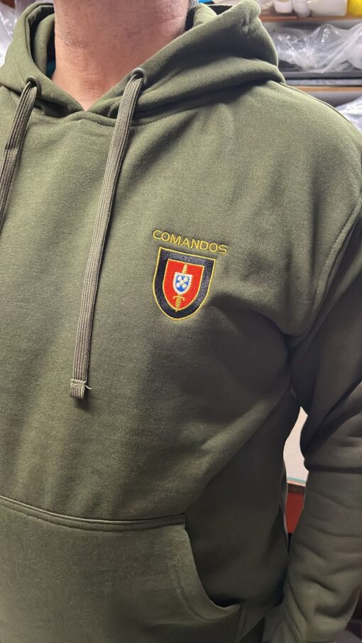 Sweatshirt  com Capuz  - COMANDOS