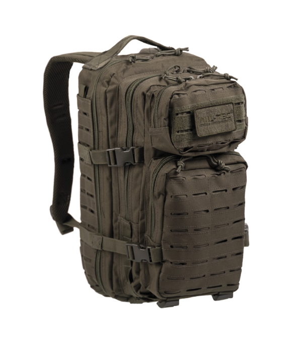 MOCHILA DE ASSALTO LASER CUT OLIVE - MIL-TEC
