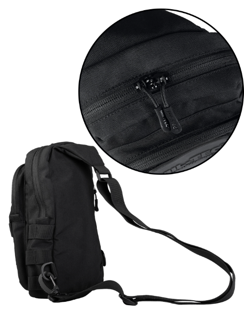BOLSA TIRACOLO PRETA - MIL TEC - Image 2