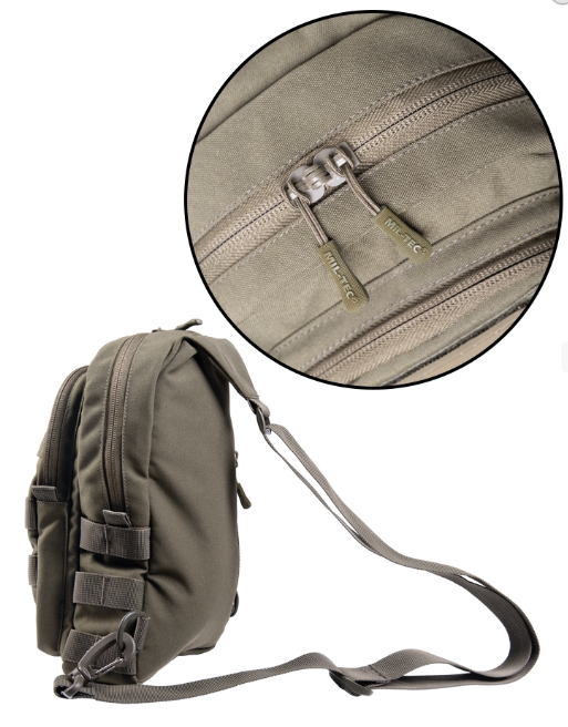 BOLSA TIRACOLO OLIVA - MIL TEC - Image 2
